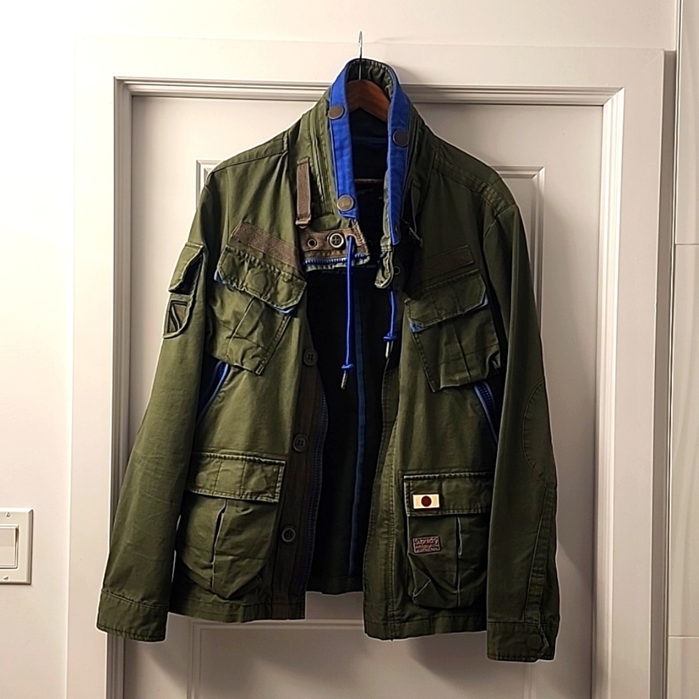 Superdry Vintage Camo jacket in stunning condition.
